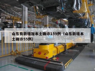 山东有新增加本土确诊159例（山东新增本土确诊55例）